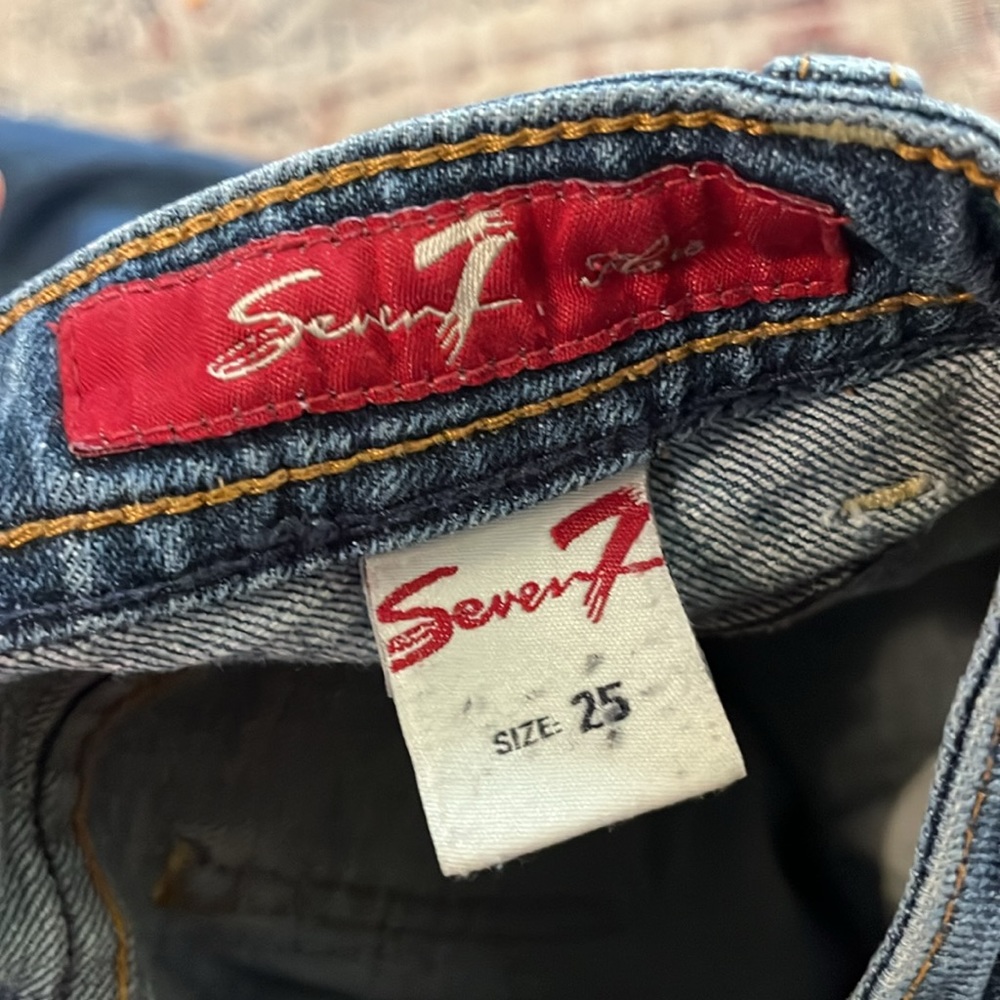 Seven for All Mankind 25 Flare denim Jeans - Picture 5 of 6